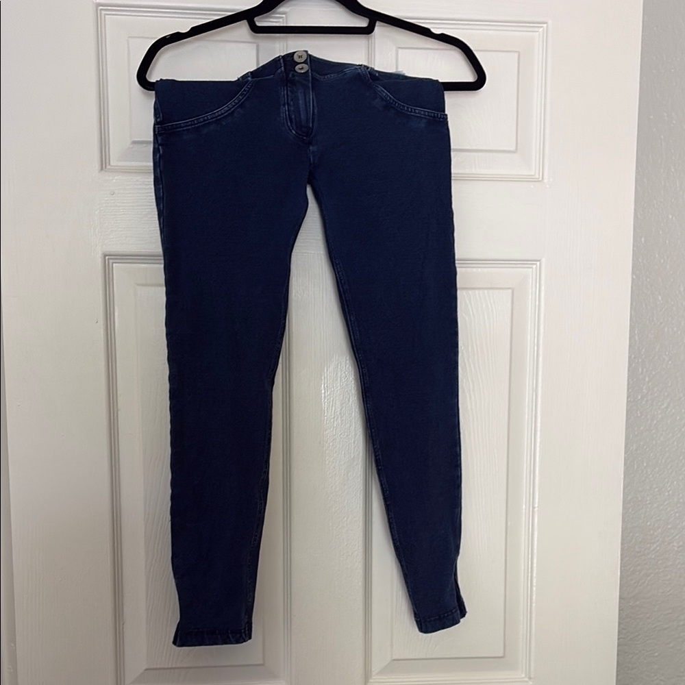Freddy Blue Skinny Jeans Premium Denim Tapered Fit